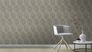 Rasch non-woven wallpaper lozenges graphic gray silver gold 2