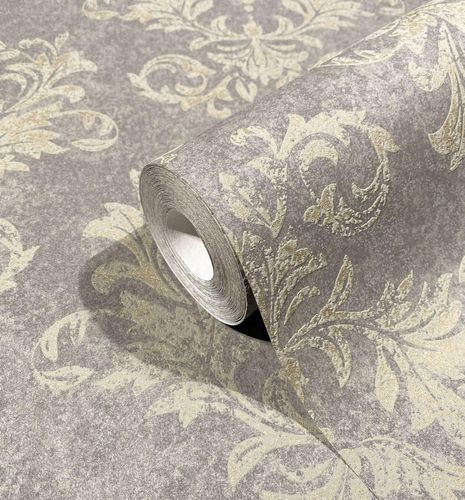 Non-woven wallpaper 34015 baroque grey gold Marburg