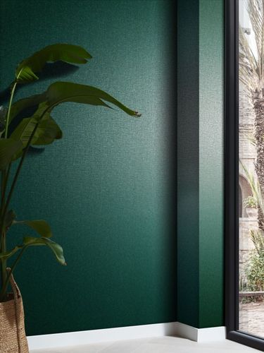 Non-woven wallpaper 34027 plain green Marburg