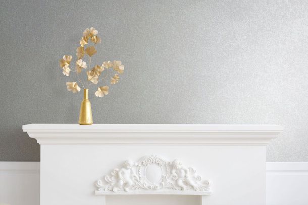 Non-woven wallpaper 34037 plain beige Marburg