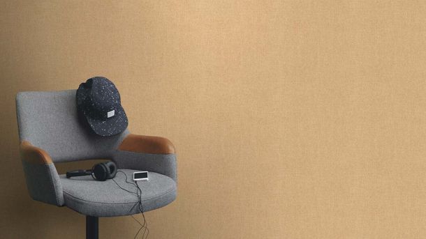 Non-woven wallpaper Rasch texture beige brown 312171