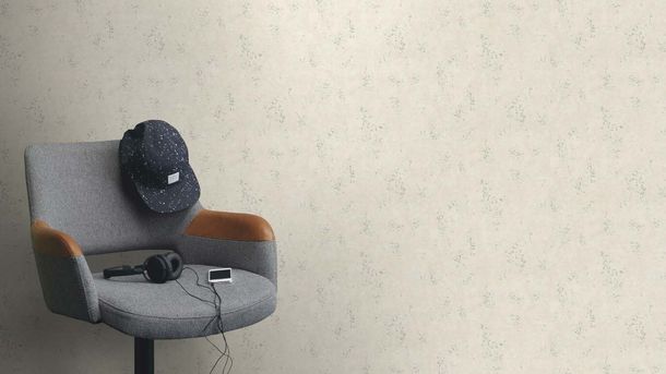 Non-woven wallpaper Rasch plaster look beige gray 315738