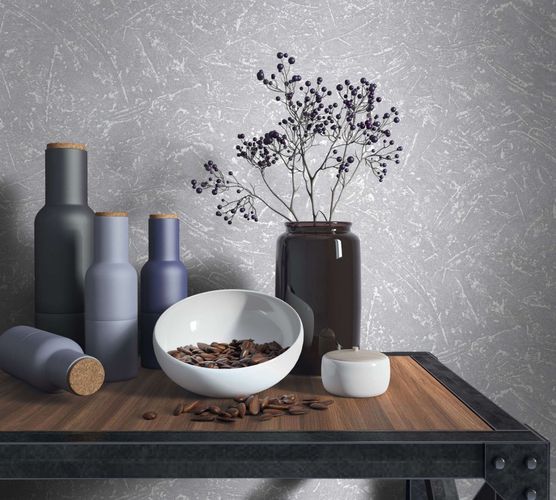 Marburg non-woven wallpaper 34155 concrete look grey