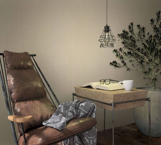 Marburg non-woven wallpaper 34175 textile look beige