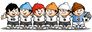 Border Mainzelmännchen Football White Gray 47505 2