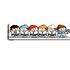 Border Mainzelmännchen Football White Gray 47505 5