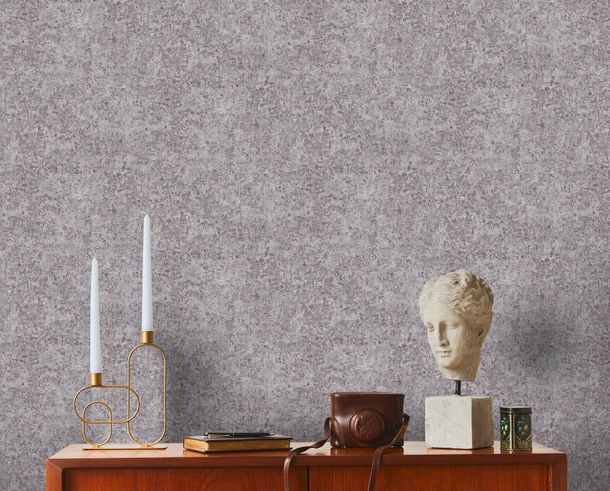 Non-woven wallpaper texture metallic grey silver 39110-3
