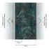 Digital printing ferns leaves jungle petrol blue 39180-3 2