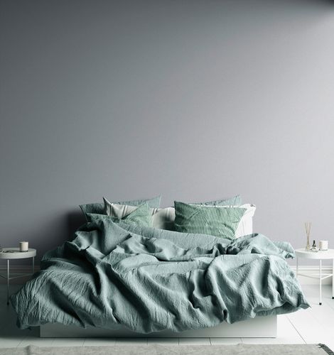 Non-woven wallpaper texture mottled light grey 39216-5