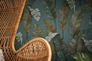 Non-woven wallpaper palm leaves petrol green 39218-3 10