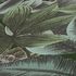 Non-woven wallpaper floral tropics green blue 39222-3 3