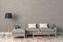 Non-woven wallpaper fabric look brown white black 3544-19 1