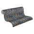 Non-woven wallpaper floral black grey metallic 38847-4 3