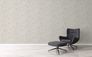 Non-woven wallpaper floral beige white metallic 39025-2 1