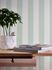 Non-woven wallpaper stripes pattern white green 39029-2 1