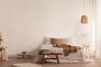 Non-woven wallpaper plains white cream 39030-2 1