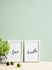 Non-woven wallpaper plains green mint 39030-6 1