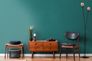 Non-woven wallpaper plains texture optics petrol 39030-9 8