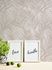 Non-woven wallpaper leaves white pearl metallic 39038-3 6