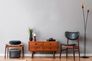 Non-woven wallpaper plain linen look grey white 39039-1 6