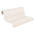 Non-woven wallpaper plain linen look cream white 39039-3 3