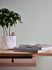 Non-woven wallpaper plain linen look green grey 39039-8 7