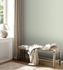 Non-woven wallpaper plain linen look light green 39040-2 5