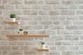 Non-woven wallpaper stone look wall grey white 38637-1 1