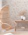 Non-woven wallpaper stone look wall beige white 38637-3 6