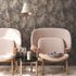 Non-woven wallpaper leaves jungle brown grey 38638-3 6
