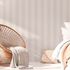 Non-woven wallpaper stripes pattern grey white 38665-3 1