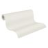 Non-woven wallpaper plain fabric look white grey 38666-4 4