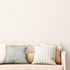 Non-woven wallpaper plain fabric look white grey 38666-4 6