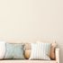 Non-woven wallpaper plain fabric look beige cream 38666-6 1