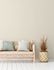 Non-woven wallpaper plain fabric look beige cream 38666-6 6