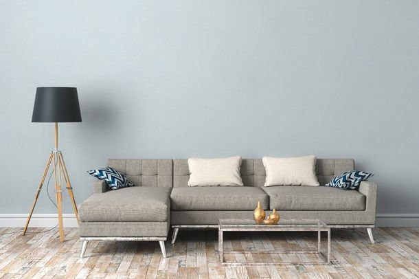 Non-woven wallpaper checkered blue white 39068-1