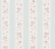 Non-woven wallpaper stripes flowers blue white pink 39069-1 5