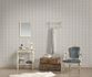 Non-woven wallpaper stripes flowers grey white blue 39069-3 4