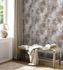Non-woven wallpaper pattern gray gold metallic 38976-4 4