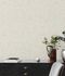 Non-woven wallpaper textured plain light gray gold metallic 8