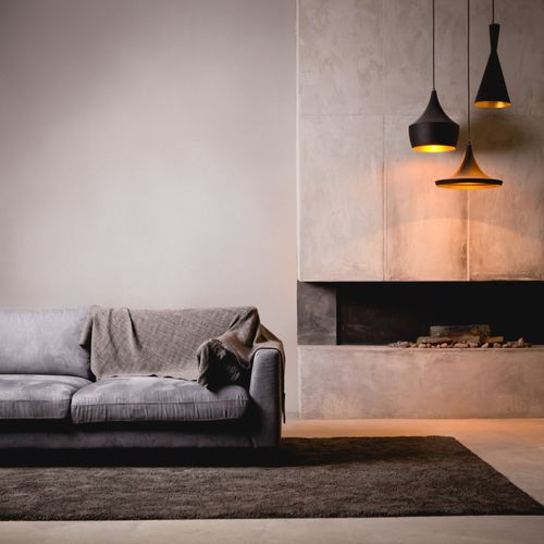 Non-woven wallpaper texture plain grey cream 2973-27