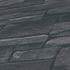 Non-woven wallpaper stone optics black anthracite 38813-4 2