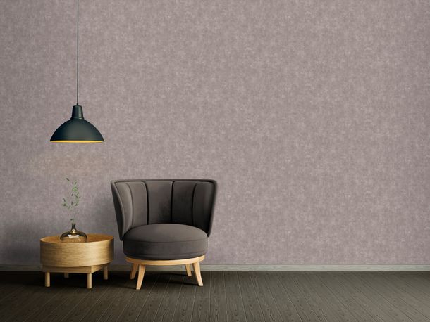 Non-woven wallpaper plaster optic texture dark grey 38923-2