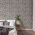 Non-woven wallpaper stone wall optics dark grey 3893-36 1