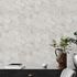 Non-woven wallpaper stone wall optics white grey 3893-50 3