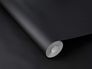 Rasch non-woven wallpaper plain leather look black 752656 3