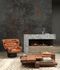Photo wallpaper Rasch Shabby Industrial blue brown 429619 1