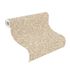 Non-woven wallpaper Rasch leaves beige gold 315028 2