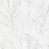 Non-woven wallpaper leaves cream silver metallic 10321-31 3