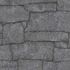 Non-woven wallpaper stone look wall dark grey 10297-47 2